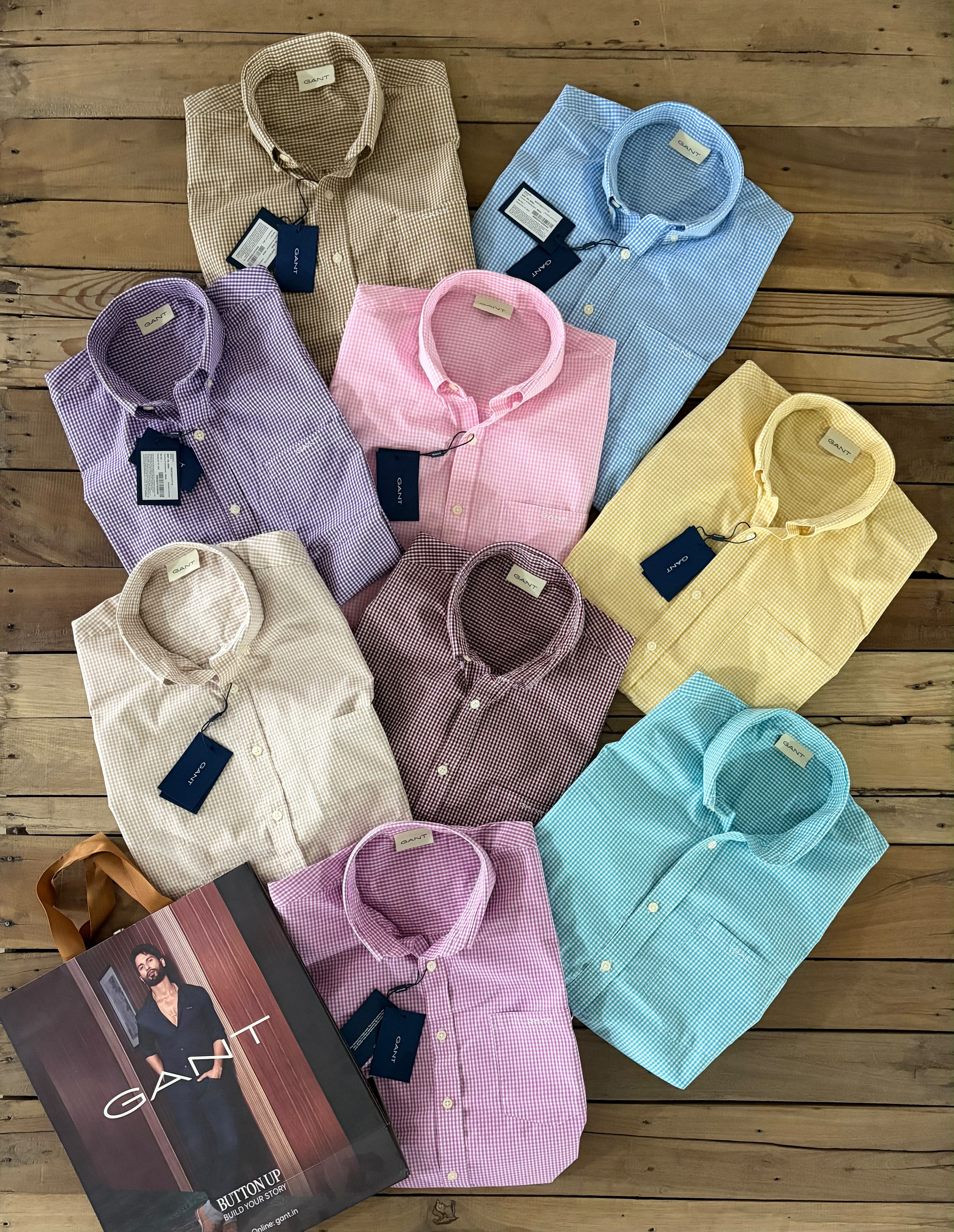 Premium Pin Check Cotton Shirt