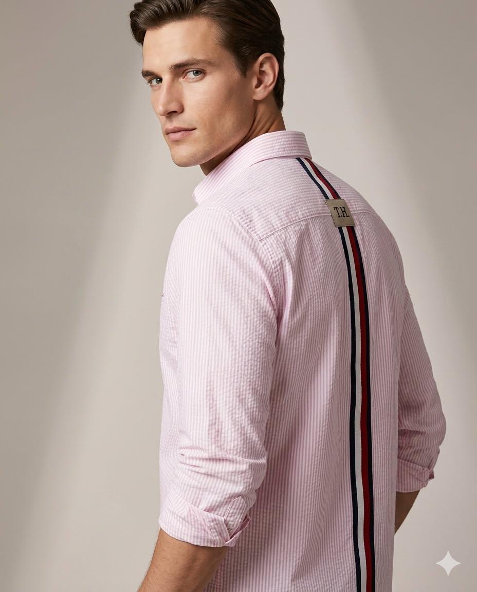 Premium Regular Fit Striped Oxford Shirt