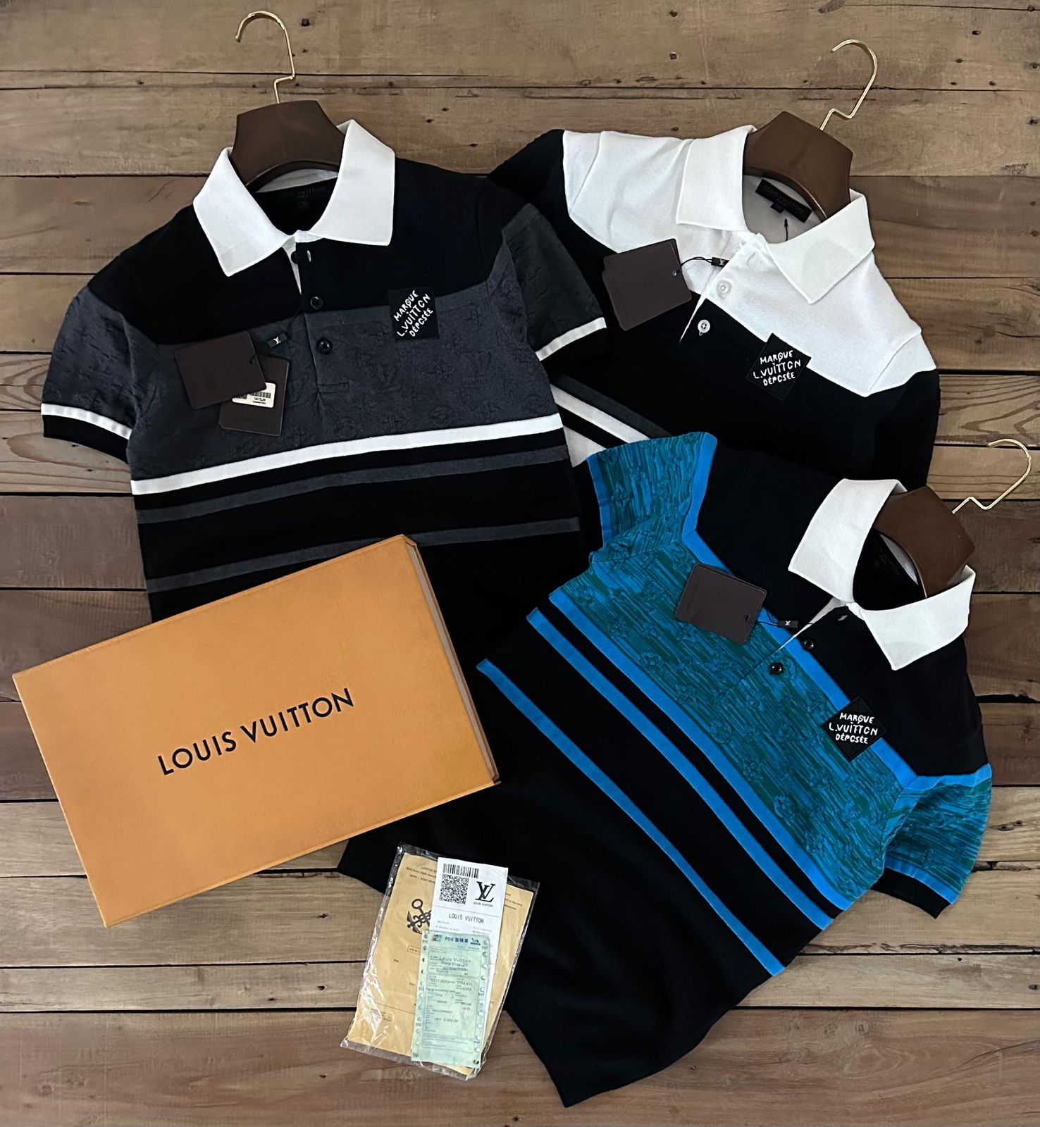 Signature Stripe Knitted Polo