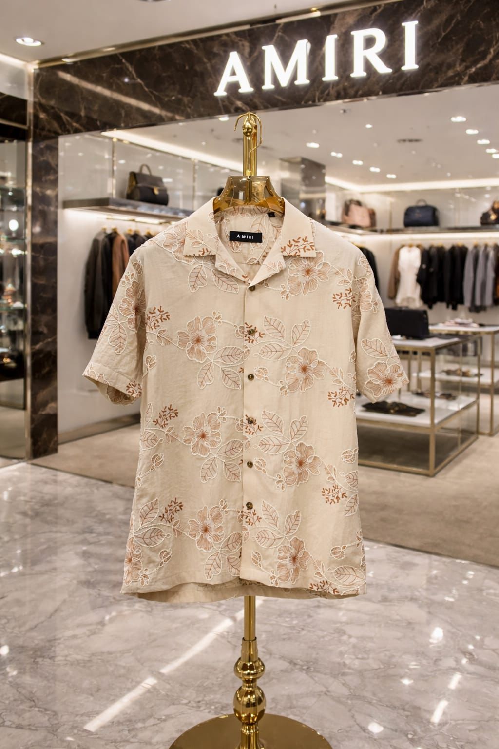 Luxury Floral Resort Shirt