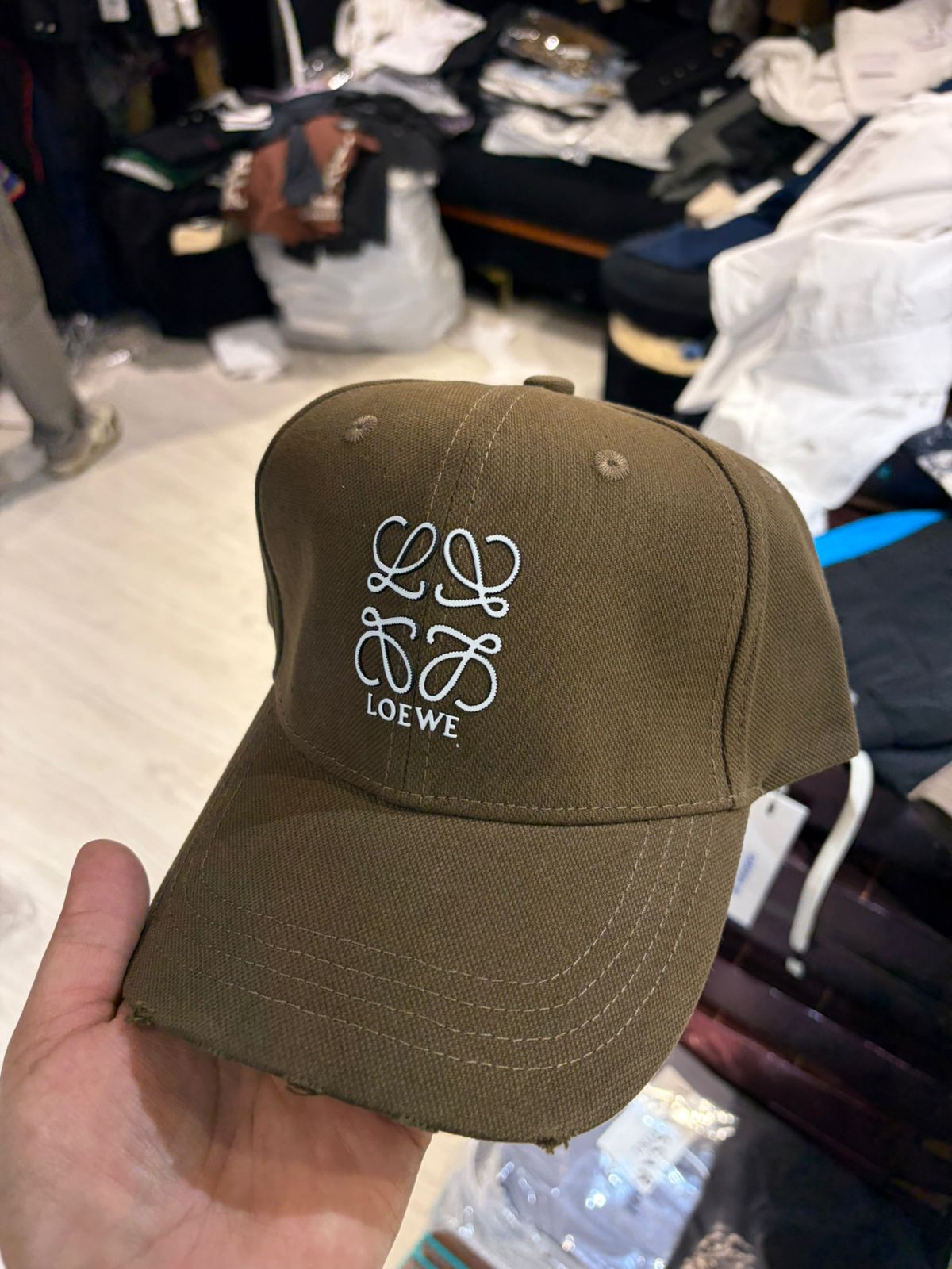 Monogram Crest Rope Cap