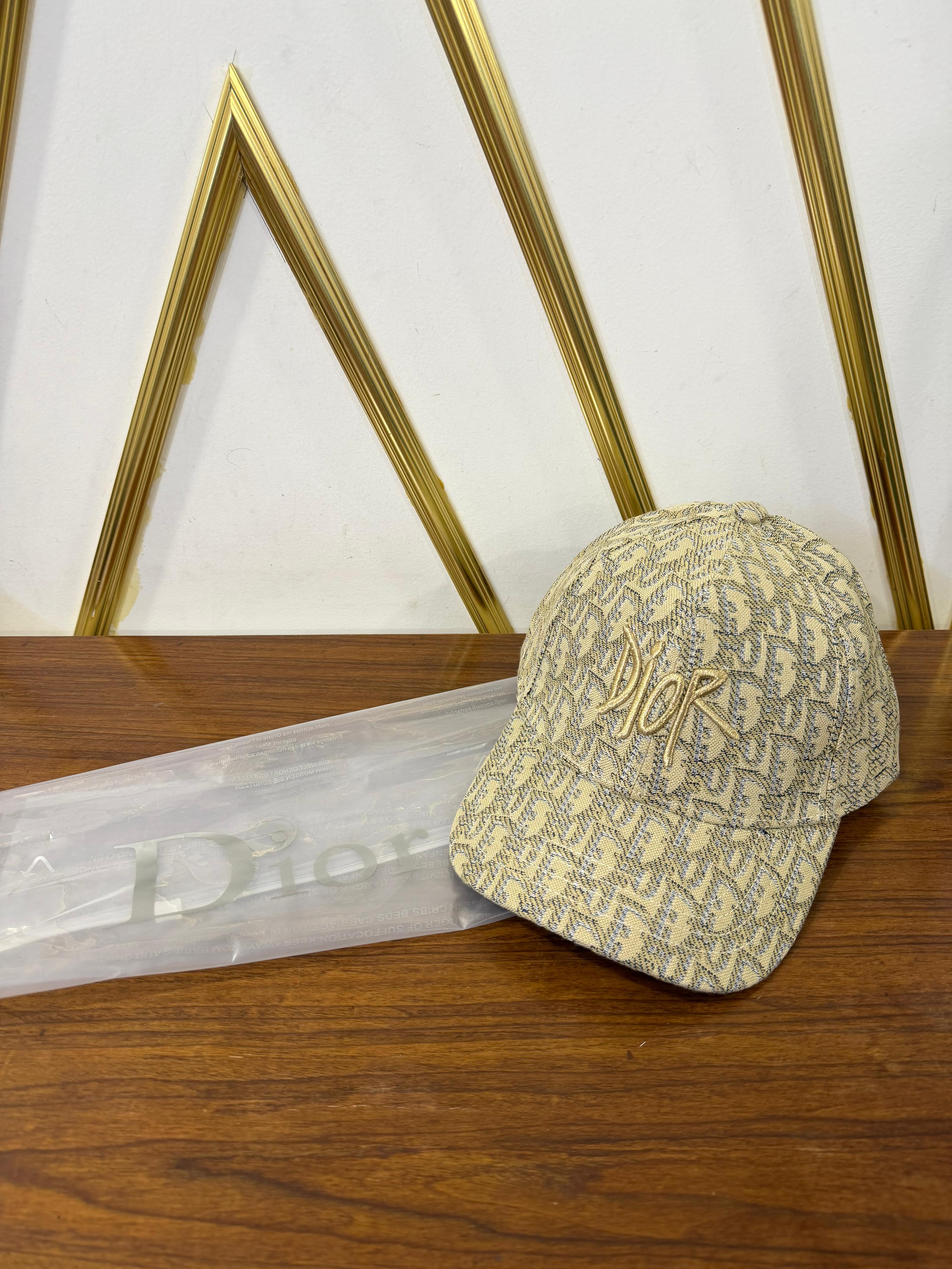 Luxury Monogram Embroidered Baseball Cap