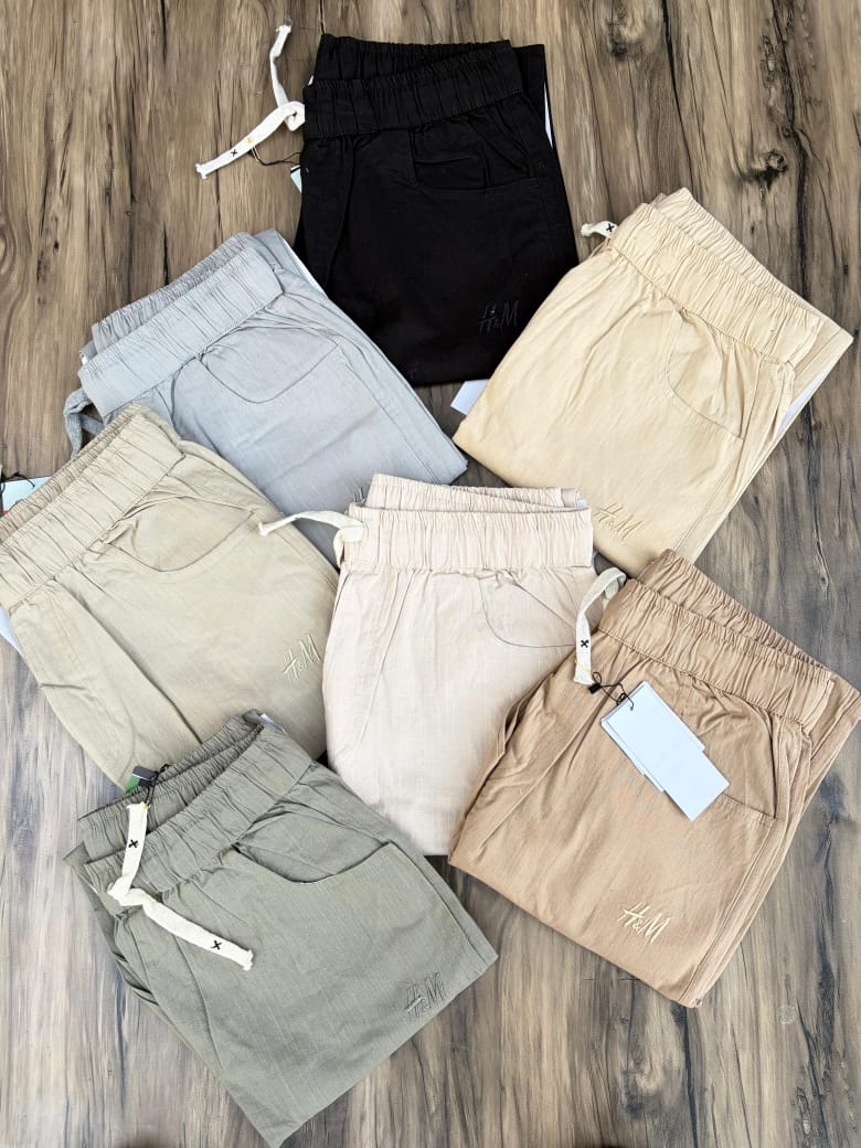 Export Quality Linen Stretch Pants