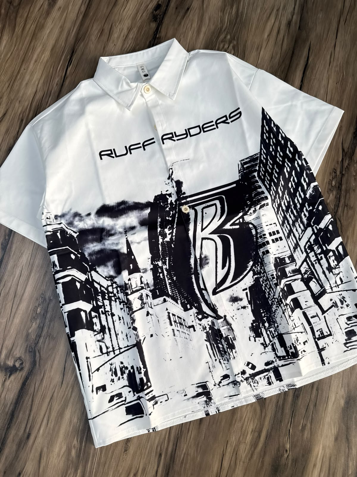 Premium Oversized Boxy Fit Printed Shirt